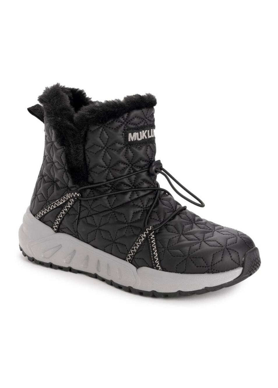 NEW! MUK LUKS Women's Jasmine Jade Boots, Black, 8